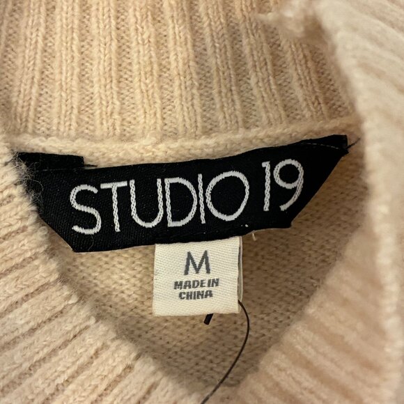 NWT Francesca's Studio 19 Bailey Striped Sweater Mini Dress Size M Fall Preppy - Picture 3 of 8